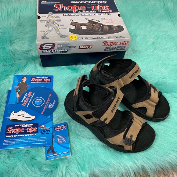 skechers tone ups sandals mens